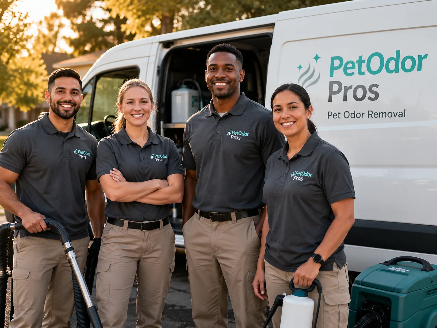 Pet Odor Removal team serving Canton, PA